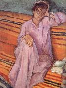 Emile Bernard African Woman oil on canvas